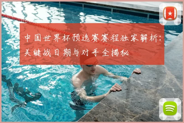 中国世界杯预选赛赛程独家解析：关键战日期与对手全揭秘