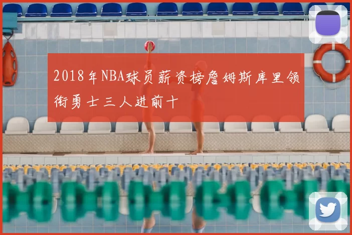 2018年NBA球员薪资榜詹姆斯库里领衔勇士三人进前十