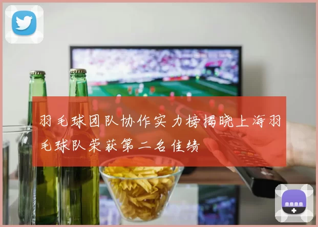 羽毛球团队协作实力榜揭晓上海羽毛球队荣获第二名佳绩
